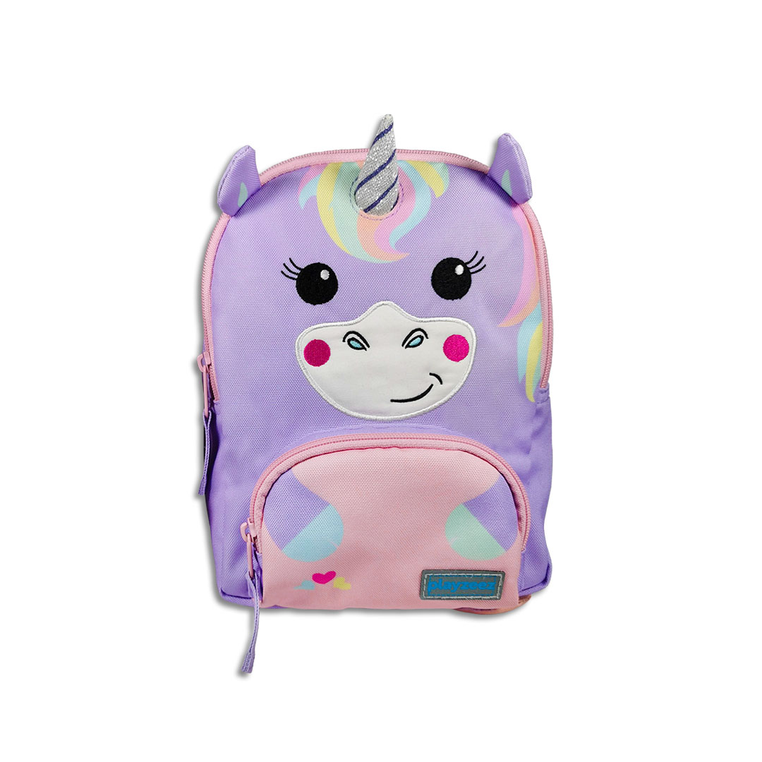 Unicorn Mini Backpack | Toddler Bag with Reins | Playzeez